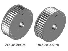 ÇAP 315 BOY 118 DELİK 28 mm SOL YÖN RADYAL FAN PERVANESİ